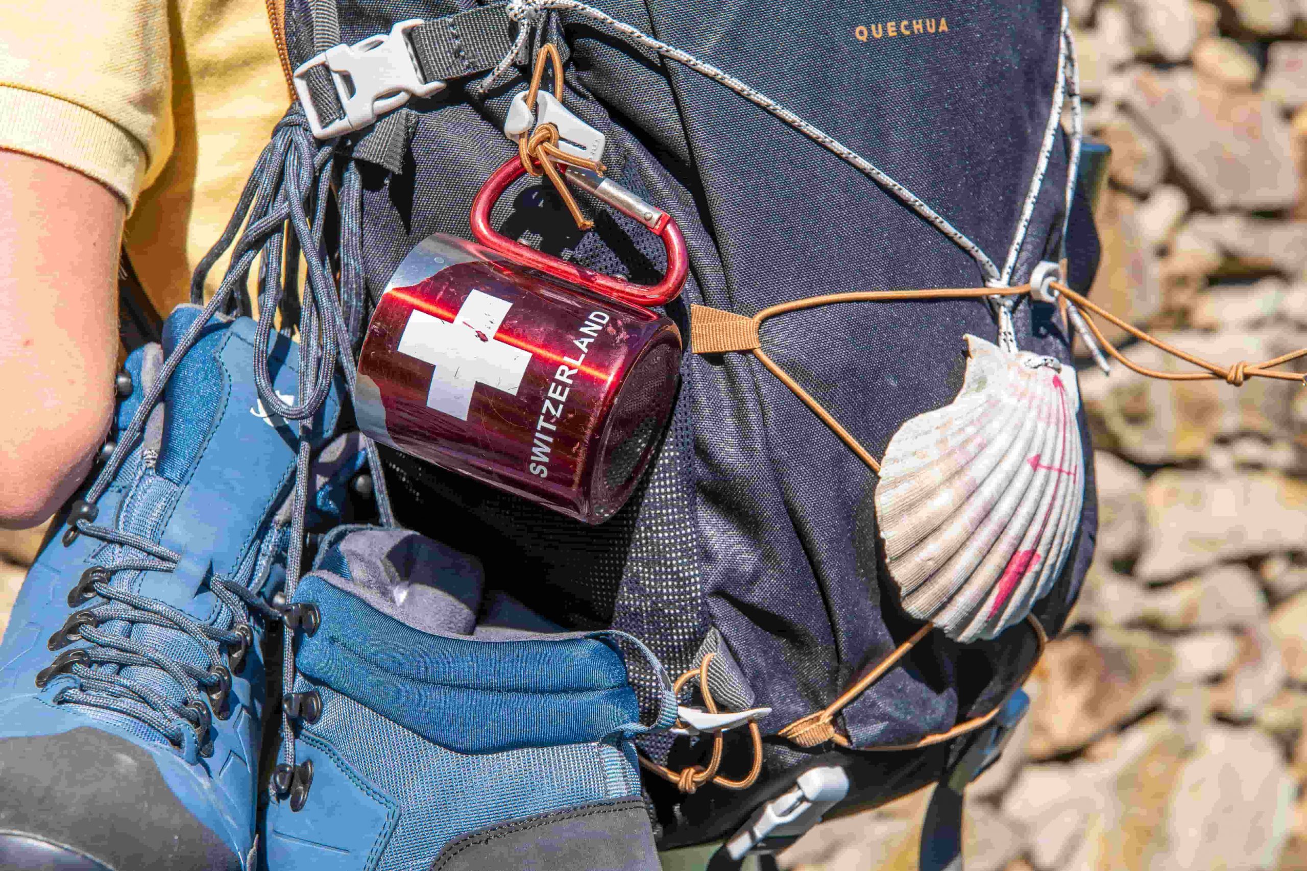 equipement-pelerin-entrainement-trek-compostelle©️Luc-Olivier Équipement pèlerins pour Saint Jacques de Compostelle